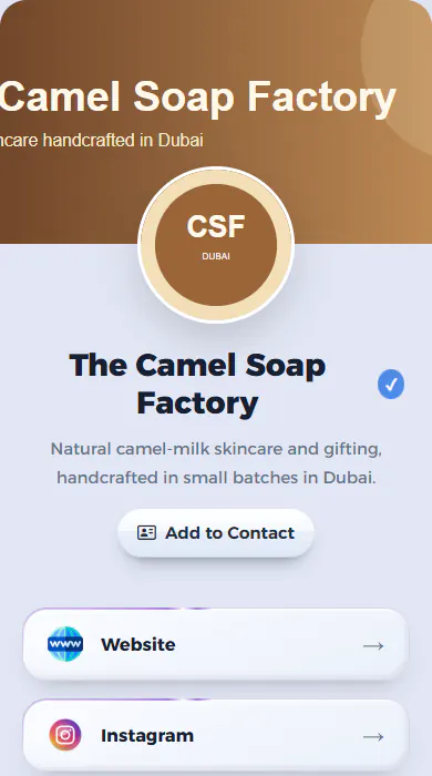 The Camel Soap Factory